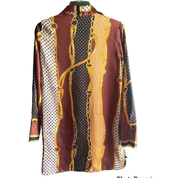 ZARA TRF Collection Multi Chain Shirt, Women's xs - Picture 3 of 8